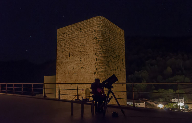 Observaciones astronómicas en Cosmolarium